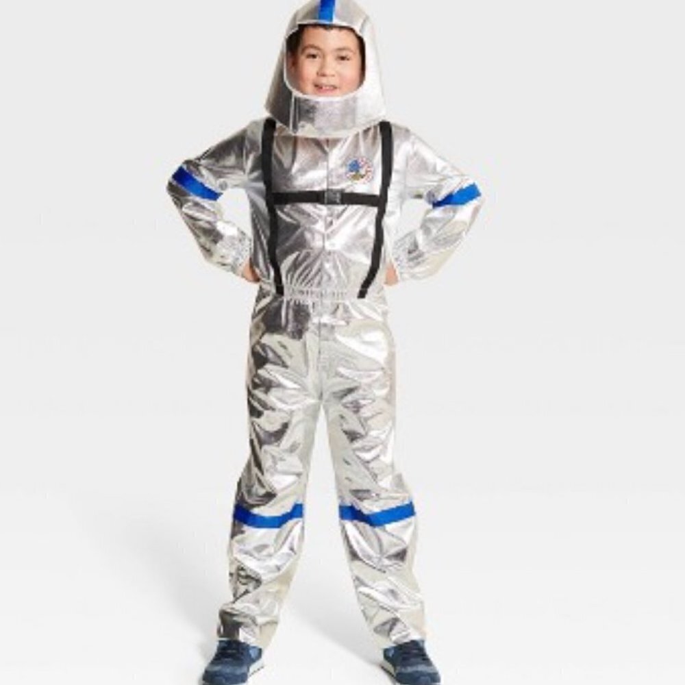 Target Kids’ Astronaut Halloween Costume Jumpsuit Headpiece Hyde & EEK! Boutique - Picture 1 of 12